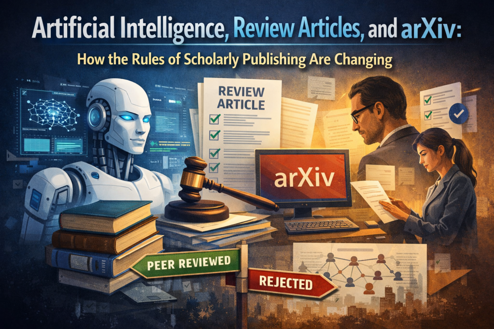 Artificial Intelligence, Review Articles, and arXiv, How the Rules of Scholarly Publishing A...