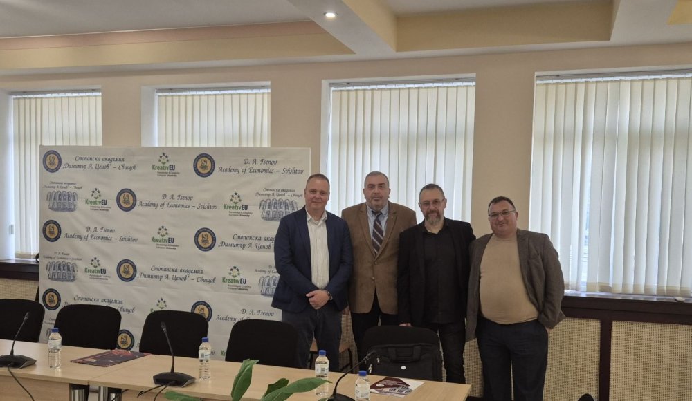 Участие на представители от катедра „Индустриален бизнес и логистика“ в Кръгла маса в СА „Ди...