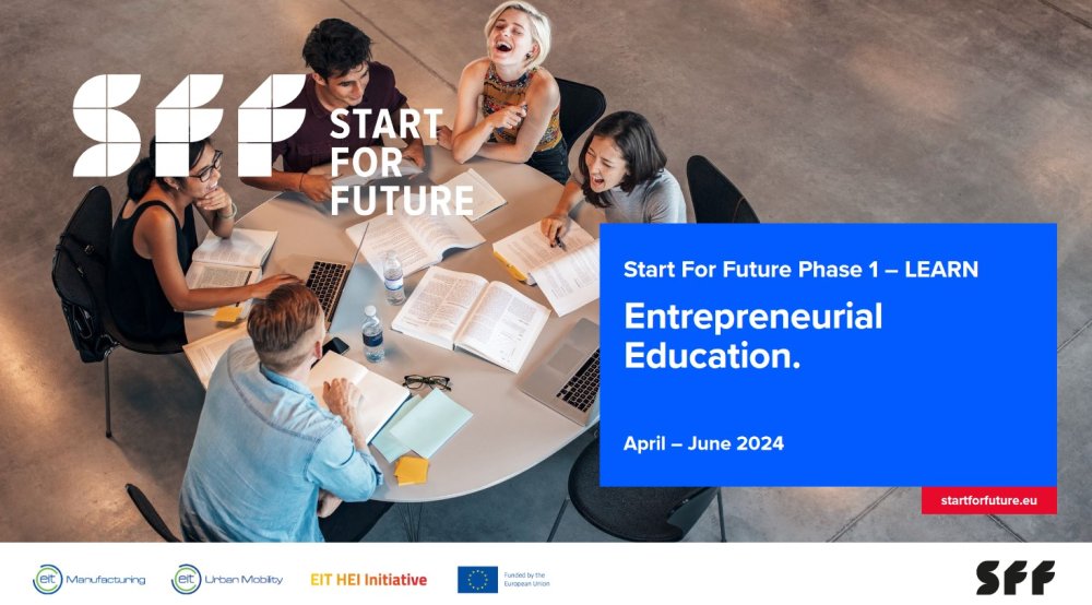 START FOR FUTURE започва нов кръг за предприемчиви студенти през април 2024