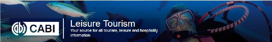 Временен достъп на CABI до колекцията Leisure Tourism
