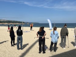 Състезание по плажен голф, посветено на празника на Икономически университет – Варна 