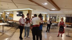 The University of Economics – Varna organizes the traditional Bulgarian evening for incoming students under the Erasmus+ program