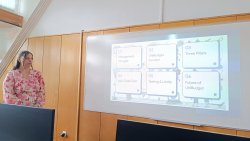 Успешна защита на стажантски проект по програма Еразъм+ на студентка от Португалия 3