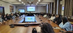 Среща на студенти от специалност Мениджмънт с Николай Жейнов, съосновател на Уча.се 2
