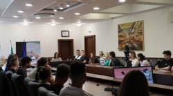 Икономически университет – Варна посреща входящите студенти по програма "Еразъм+" за зимния семестър на академичната 2023/2024 година