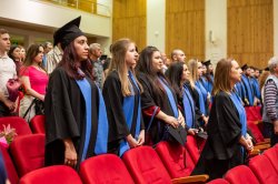 Тържествена промоция за връчване на дипломи на студенти от Випуск 2022 г., Колеж по туризъм – Варна при ИУ – Варна, 31 май 2022 г.