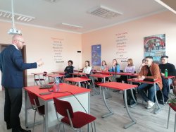 Guest-lecturer from Germany participates in a number of events at UE – Varna