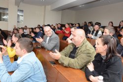 Публична лекция на тема "Инвестиции в стадиони в България – мисията възможна", 16 април 2019 г.
