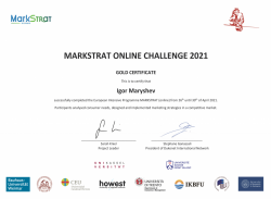 Gold Medals for University of Economics - Varna Students in Dukenet Spring Markstrat Challenge’2021