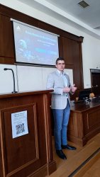 В ИУ – Варна се проведе публична лекция на тема "From Basics to Breakthroughs: AI 101 and Re... 12