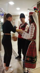 The University of Economics – Varna organizes the traditional Bulgarian evening for incoming students under the Erasmus+ program