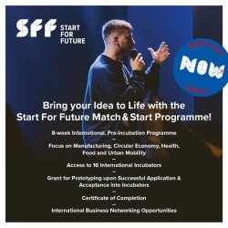 Отключете потенциала на Вашия стартъп: Кандидатствайте за фаза "Match & Start" на програмата SFF