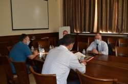Среща между ръководствата на ИУ – Варна и Академията на МВР