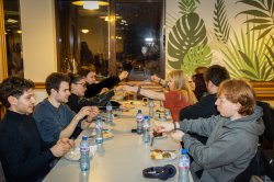 Топло българско посрещане на студентите по академичен обмен - Българска вечер в Икономически... 4