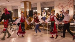 The University of Economics – Varna organizes the traditional Bulgarian evening for incoming students under the Erasmus+ program