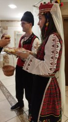 The University of Economics – Varna organizes the traditional Bulgarian evening for incoming students under the Erasmus+ program